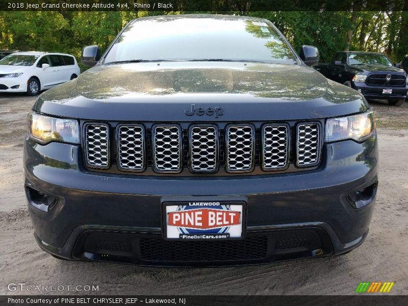 Rhino / Black 2018 Jeep Grand Cherokee Altitude 4x4