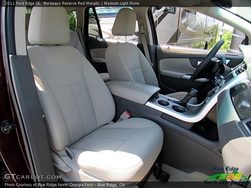 Bordeaux Reserve Red Metallic / Medium Light Stone 2011 Ford Edge SE