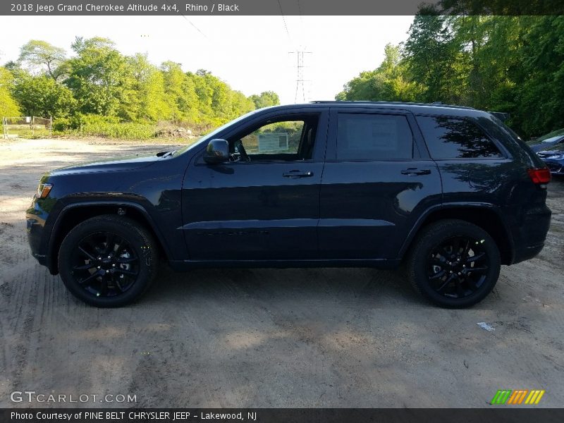 Rhino / Black 2018 Jeep Grand Cherokee Altitude 4x4