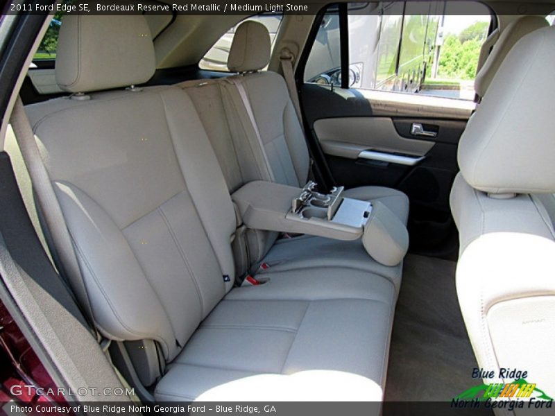 Bordeaux Reserve Red Metallic / Medium Light Stone 2011 Ford Edge SE