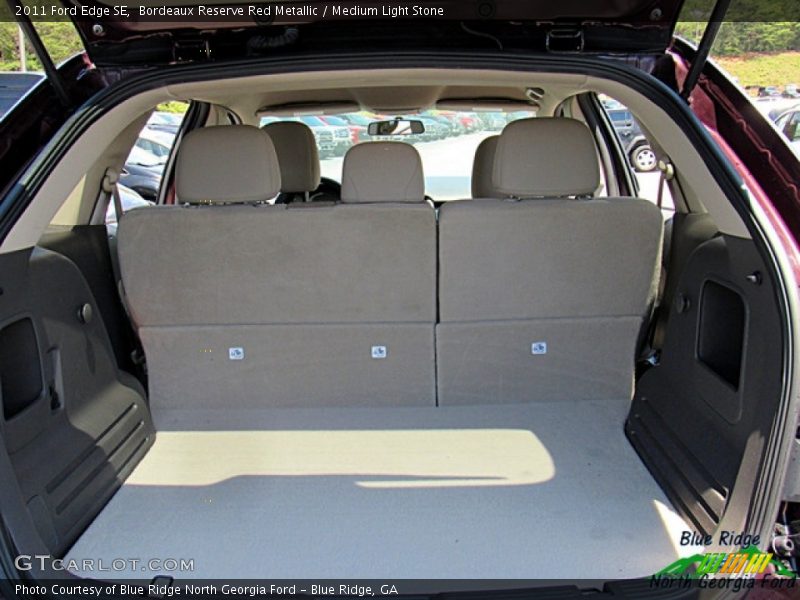 Bordeaux Reserve Red Metallic / Medium Light Stone 2011 Ford Edge SE