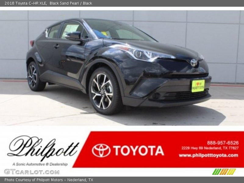 Black Sand Pearl / Black 2018 Toyota C-HR XLE