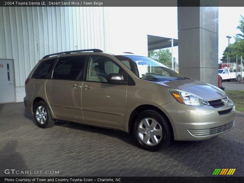 Desert Sand Mica / Fawn Beige 2004 Toyota Sienna LE