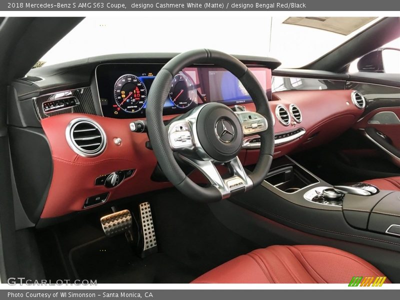 Dashboard of 2018 S AMG S63 Coupe