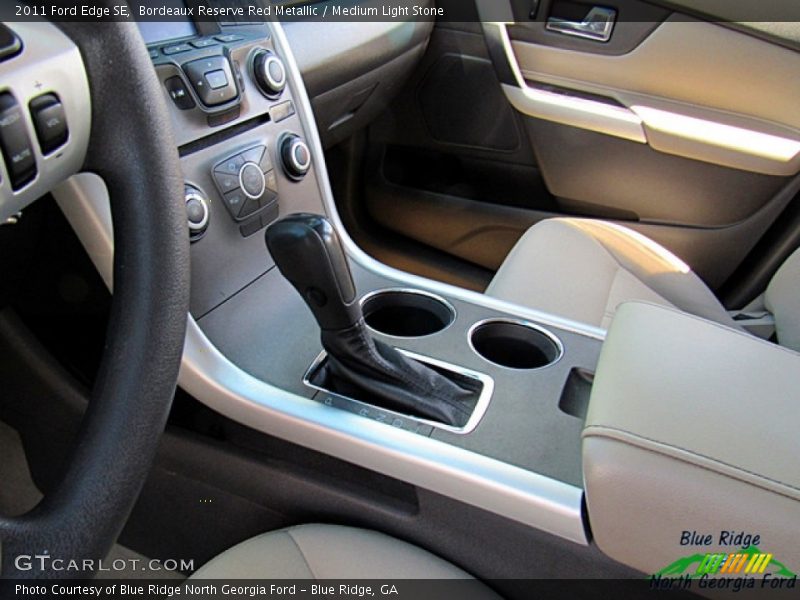 Bordeaux Reserve Red Metallic / Medium Light Stone 2011 Ford Edge SE