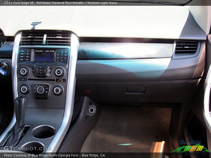 Bordeaux Reserve Red Metallic / Medium Light Stone 2011 Ford Edge SE