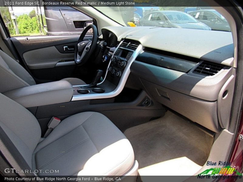 Bordeaux Reserve Red Metallic / Medium Light Stone 2011 Ford Edge SE
