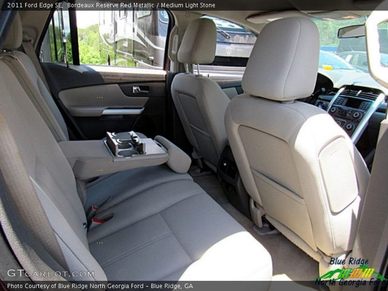 Bordeaux Reserve Red Metallic / Medium Light Stone 2011 Ford Edge SE
