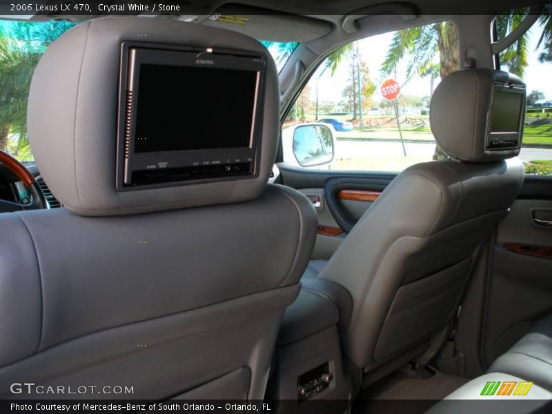 Crystal White / Stone 2006 Lexus LX 470