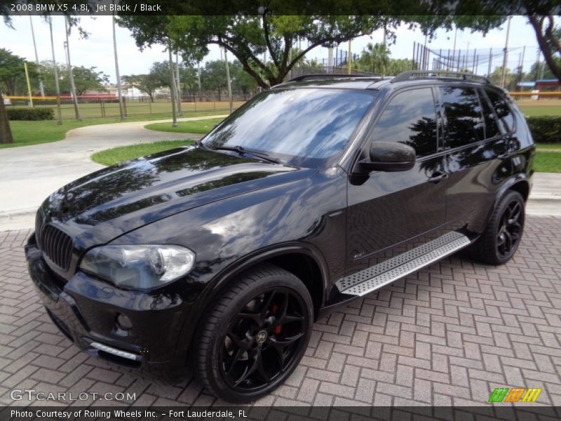 Jet Black / Black 2008 BMW X5 4.8i