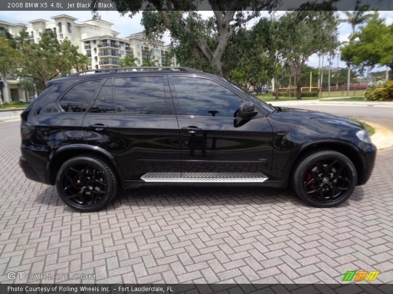 Jet Black / Black 2008 BMW X5 4.8i