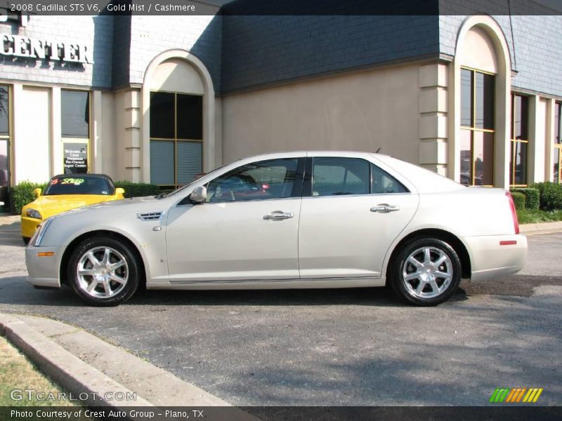 Gold Mist / Cashmere 2008 Cadillac STS V6