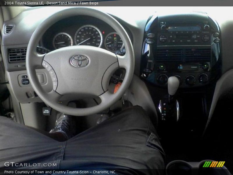 Desert Sand Mica / Fawn Beige 2004 Toyota Sienna LE
