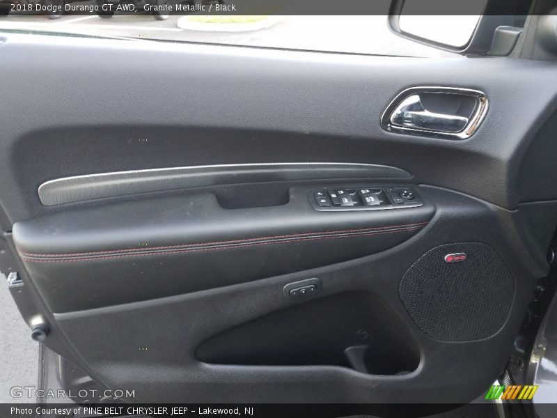 Granite Metallic / Black 2018 Dodge Durango GT AWD