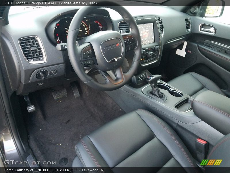 Granite Metallic / Black 2018 Dodge Durango GT AWD