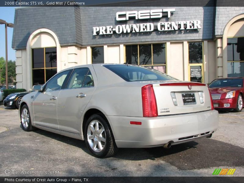 Gold Mist / Cashmere 2008 Cadillac STS V6