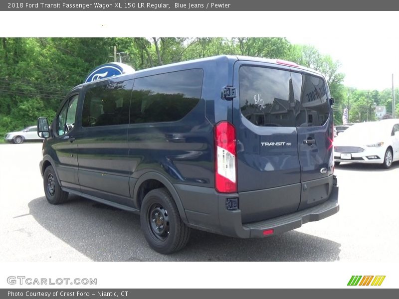 Blue Jeans / Pewter 2018 Ford Transit Passenger Wagon XL 150 LR Regular