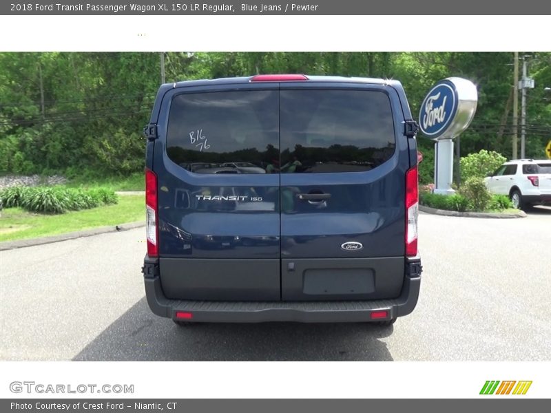 Blue Jeans / Pewter 2018 Ford Transit Passenger Wagon XL 150 LR Regular