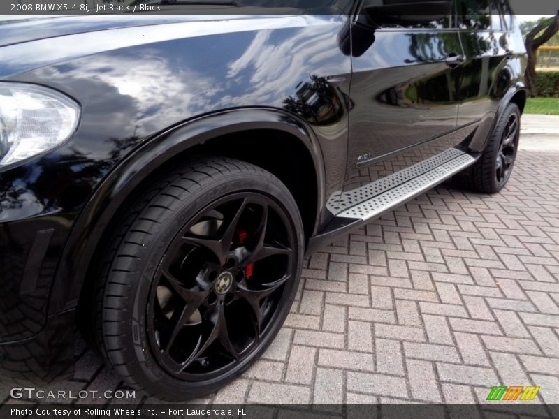 Jet Black / Black 2008 BMW X5 4.8i