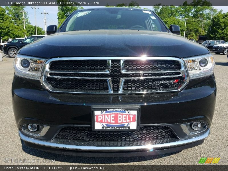 DB Black Crystal / Black 2018 Dodge Durango SXT AWD