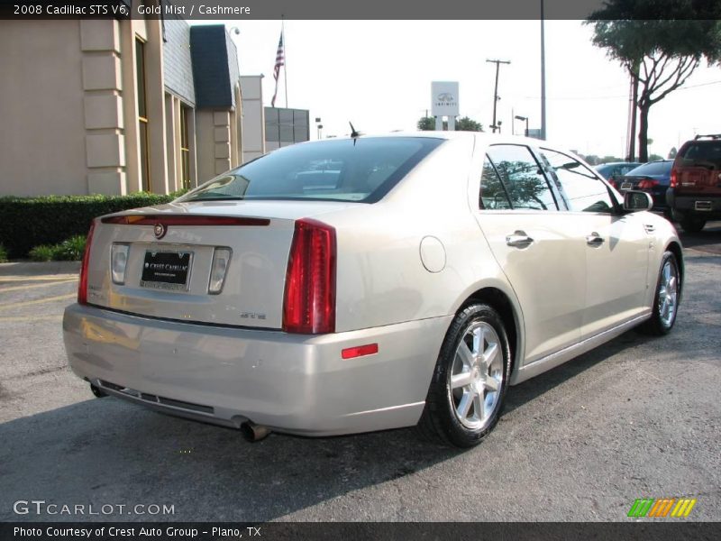Gold Mist / Cashmere 2008 Cadillac STS V6