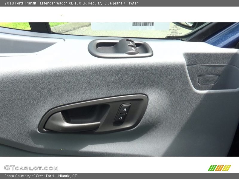 Blue Jeans / Pewter 2018 Ford Transit Passenger Wagon XL 150 LR Regular