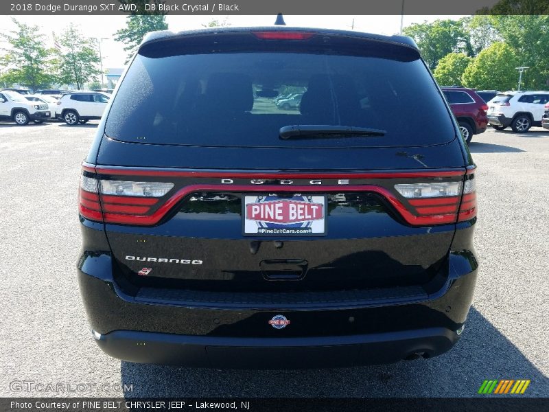 DB Black Crystal / Black 2018 Dodge Durango SXT AWD
