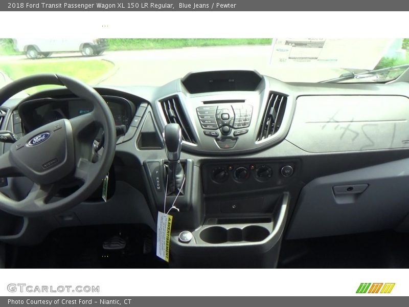 Blue Jeans / Pewter 2018 Ford Transit Passenger Wagon XL 150 LR Regular