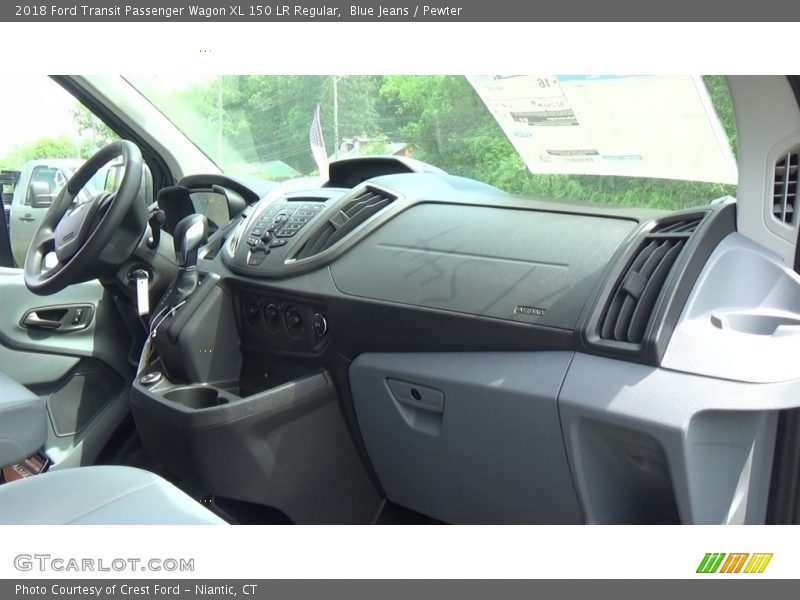 Blue Jeans / Pewter 2018 Ford Transit Passenger Wagon XL 150 LR Regular