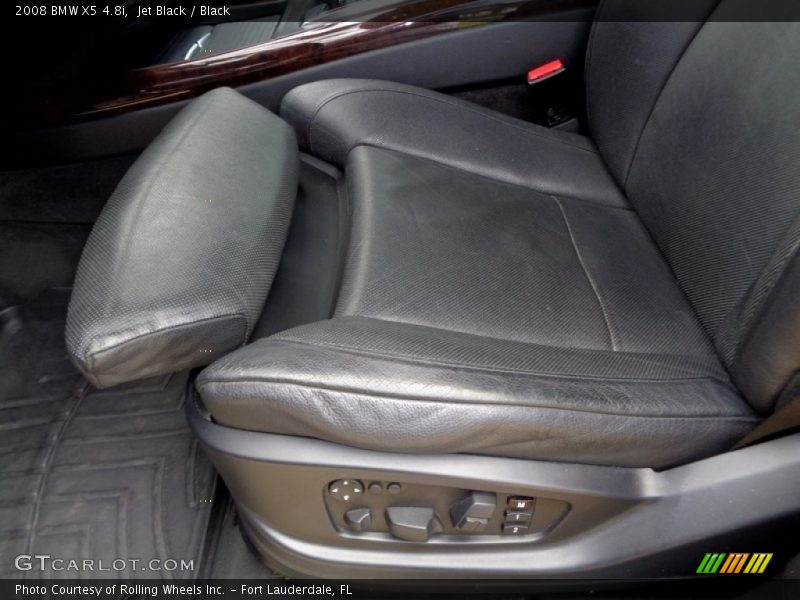 Jet Black / Black 2008 BMW X5 4.8i