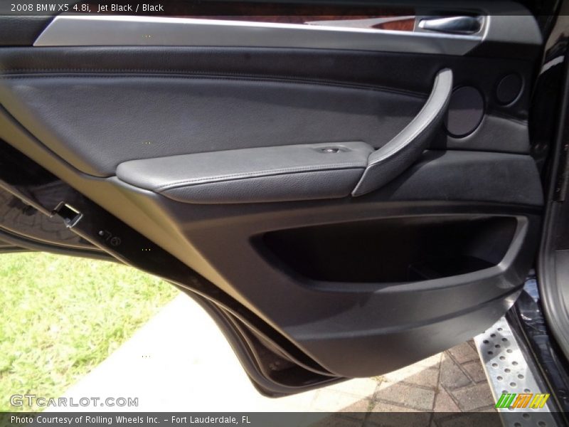Jet Black / Black 2008 BMW X5 4.8i