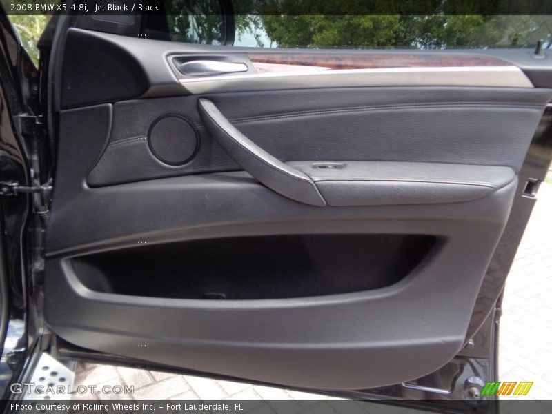 Jet Black / Black 2008 BMW X5 4.8i