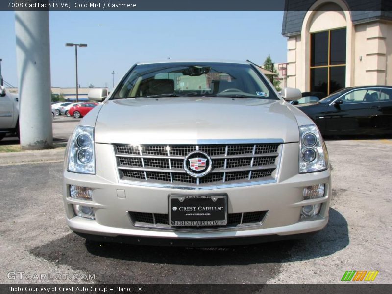 Gold Mist / Cashmere 2008 Cadillac STS V6