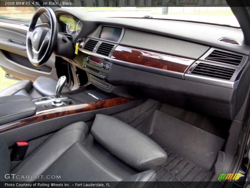 Jet Black / Black 2008 BMW X5 4.8i