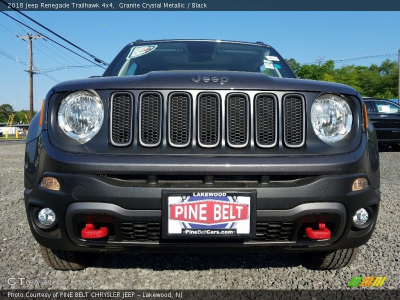 Granite Crystal Metallic / Black 2018 Jeep Renegade Trailhawk 4x4