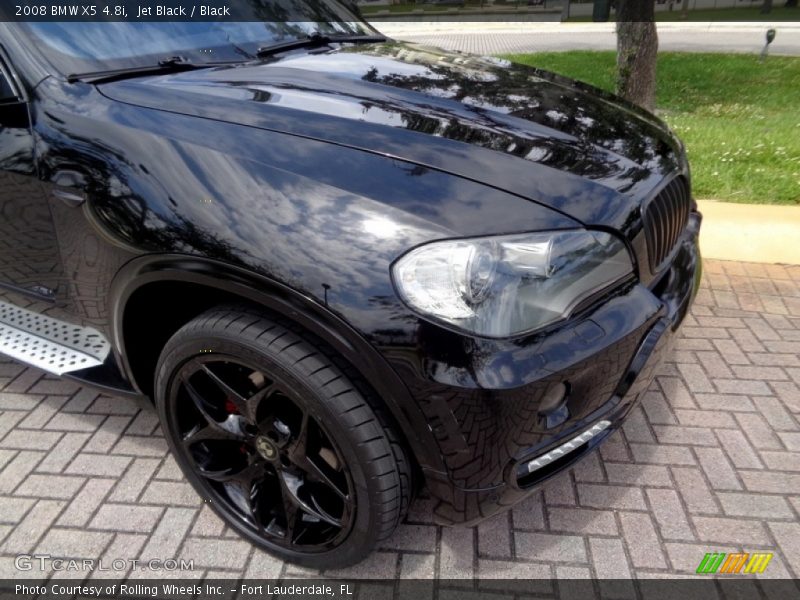 Jet Black / Black 2008 BMW X5 4.8i