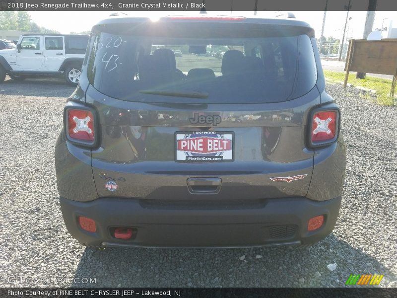 Granite Crystal Metallic / Black 2018 Jeep Renegade Trailhawk 4x4
