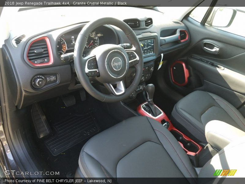 Granite Crystal Metallic / Black 2018 Jeep Renegade Trailhawk 4x4