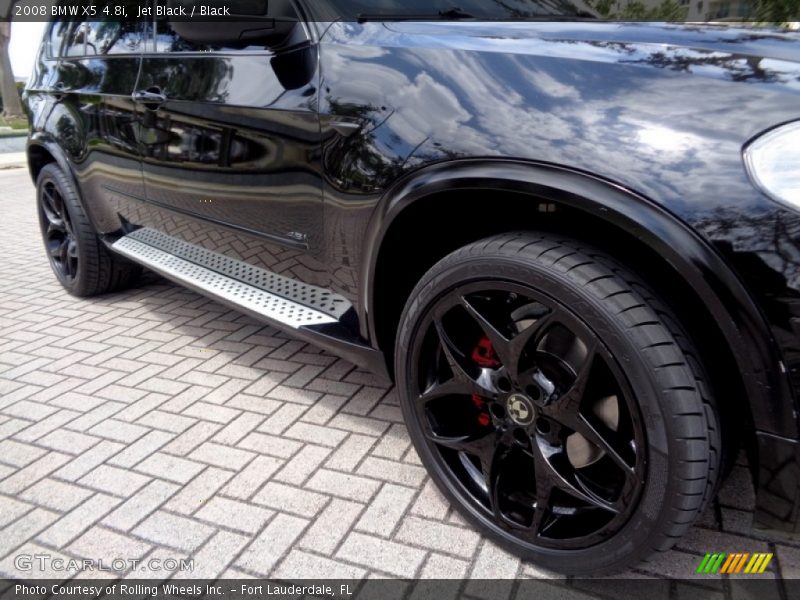 Jet Black / Black 2008 BMW X5 4.8i