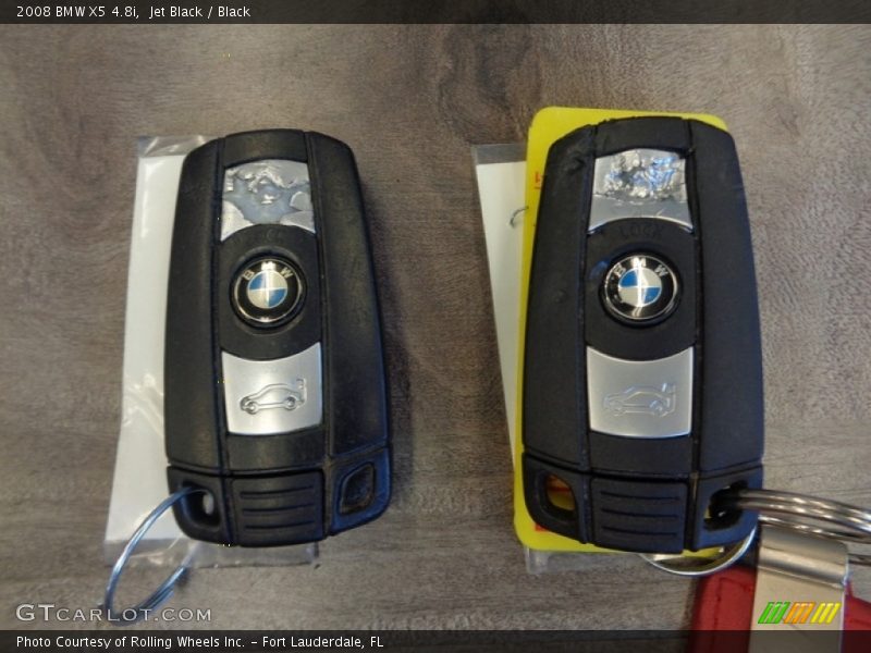 Jet Black / Black 2008 BMW X5 4.8i