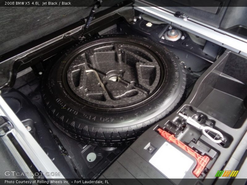 Jet Black / Black 2008 BMW X5 4.8i