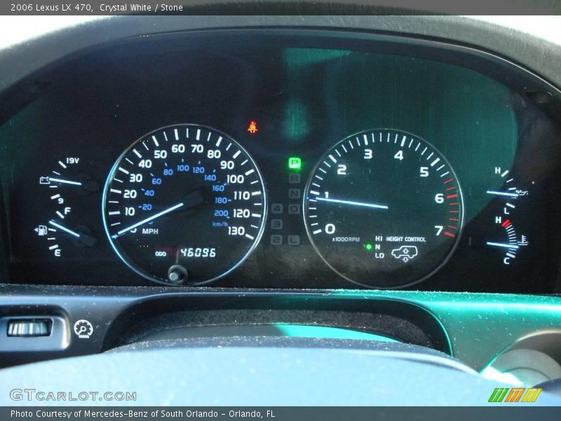 Crystal White / Stone 2006 Lexus LX 470