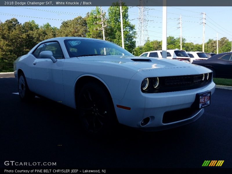 White Knuckle / Black 2018 Dodge Challenger SXT