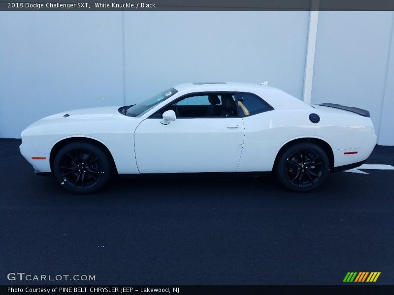White Knuckle / Black 2018 Dodge Challenger SXT