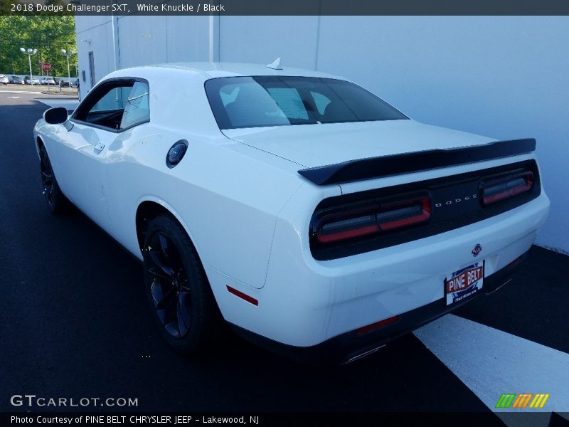 White Knuckle / Black 2018 Dodge Challenger SXT