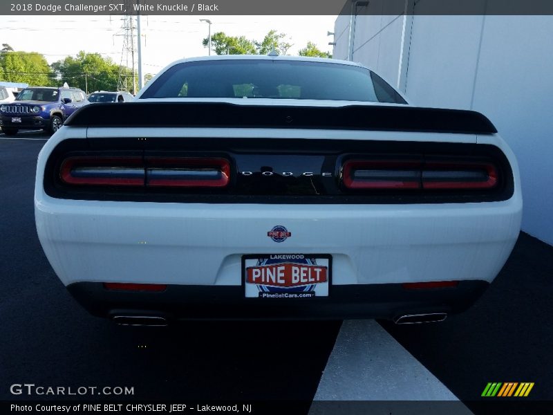 White Knuckle / Black 2018 Dodge Challenger SXT