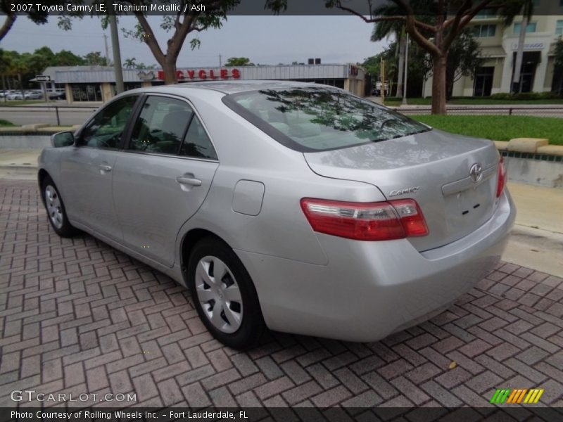 Titanium Metallic / Ash 2007 Toyota Camry LE