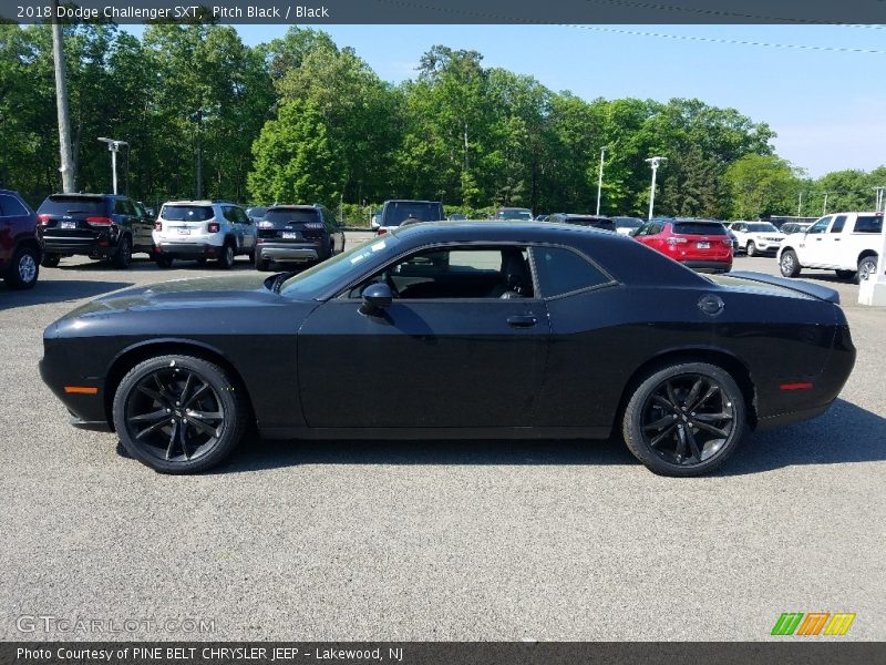 Pitch Black / Black 2018 Dodge Challenger SXT