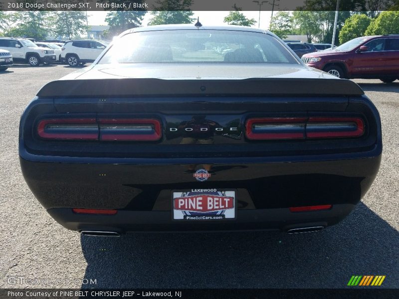 Pitch Black / Black 2018 Dodge Challenger SXT