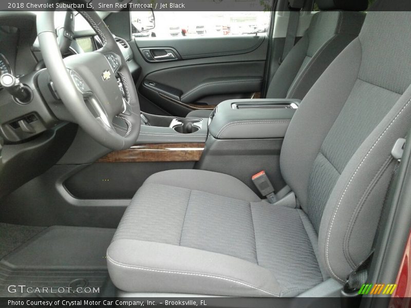  2018 Suburban LS Jet Black Interior